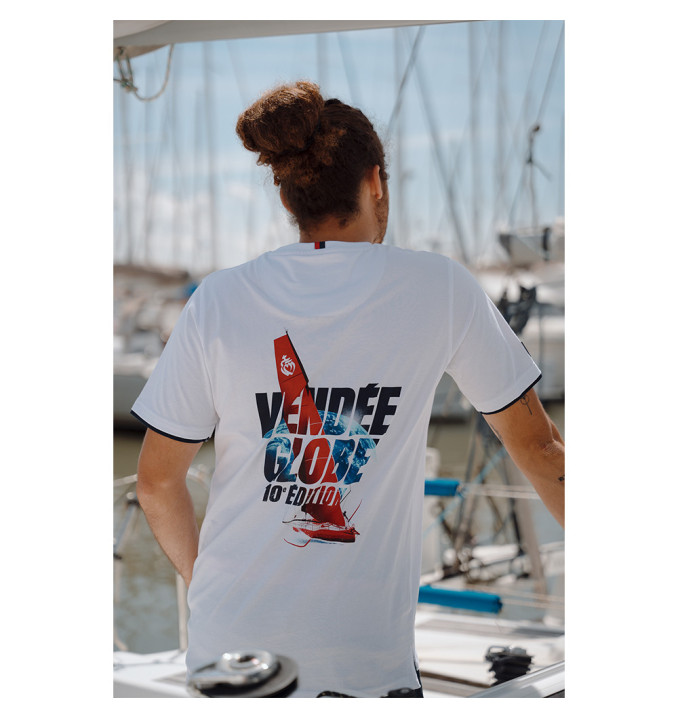 T-Shirt GPS Affiche Officielle Vendée Globe