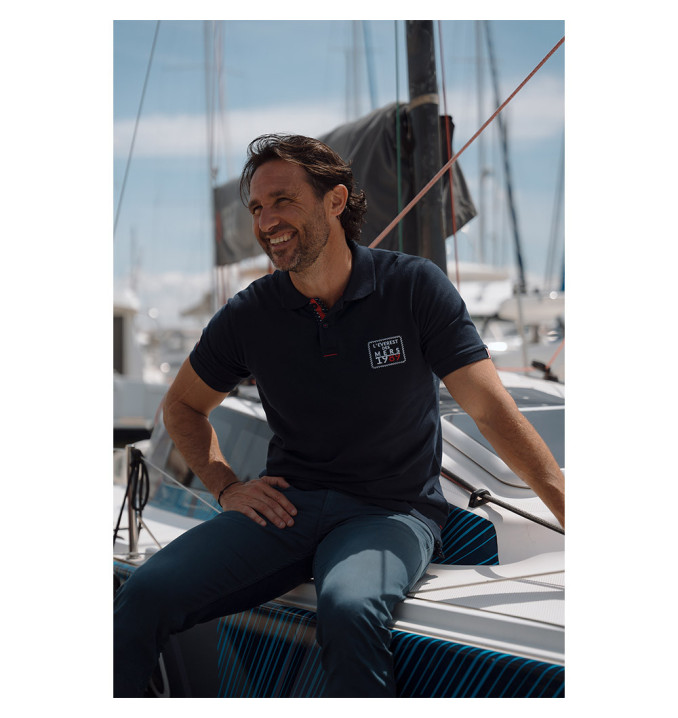 Polo Manche Courte Ressac Vendée Globe