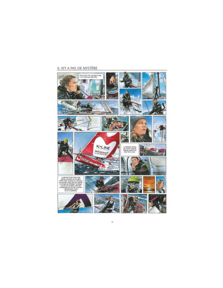 BD Officielle Histoires du Vendée Globe - Alexandre Chenet et Renaud Garreta