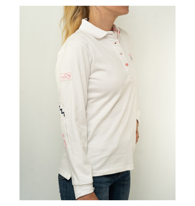 Polo Manche Longue Safran Vendée Globe