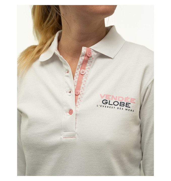 Polo Manche Longue Safran Vendée Globe
