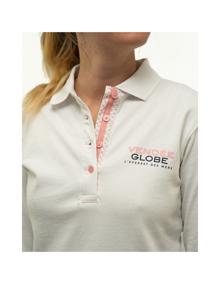 Polo Manche Longue Safran Vendée Globe