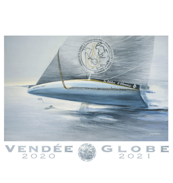 Poster Officiel 2020 Paysage "Foiler" - 50 x 70 cm