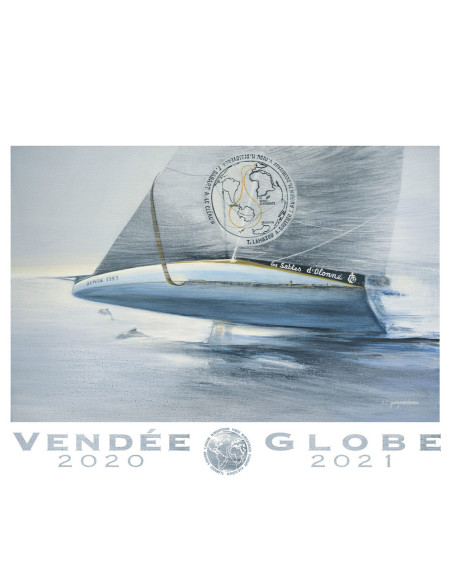 Poster Officiel 2020 Paysage "Foiler" - 50 x 70 cm