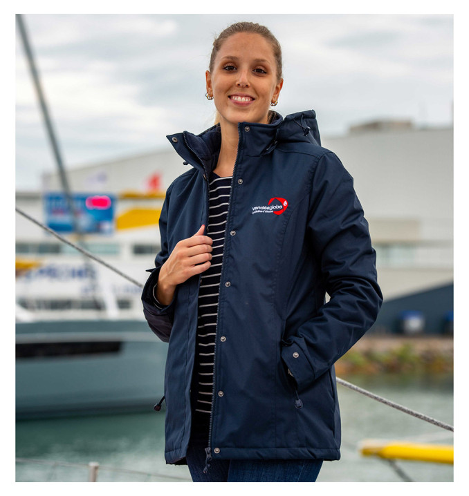 Parka Matelassée à Capuche Vendée Globe K6108